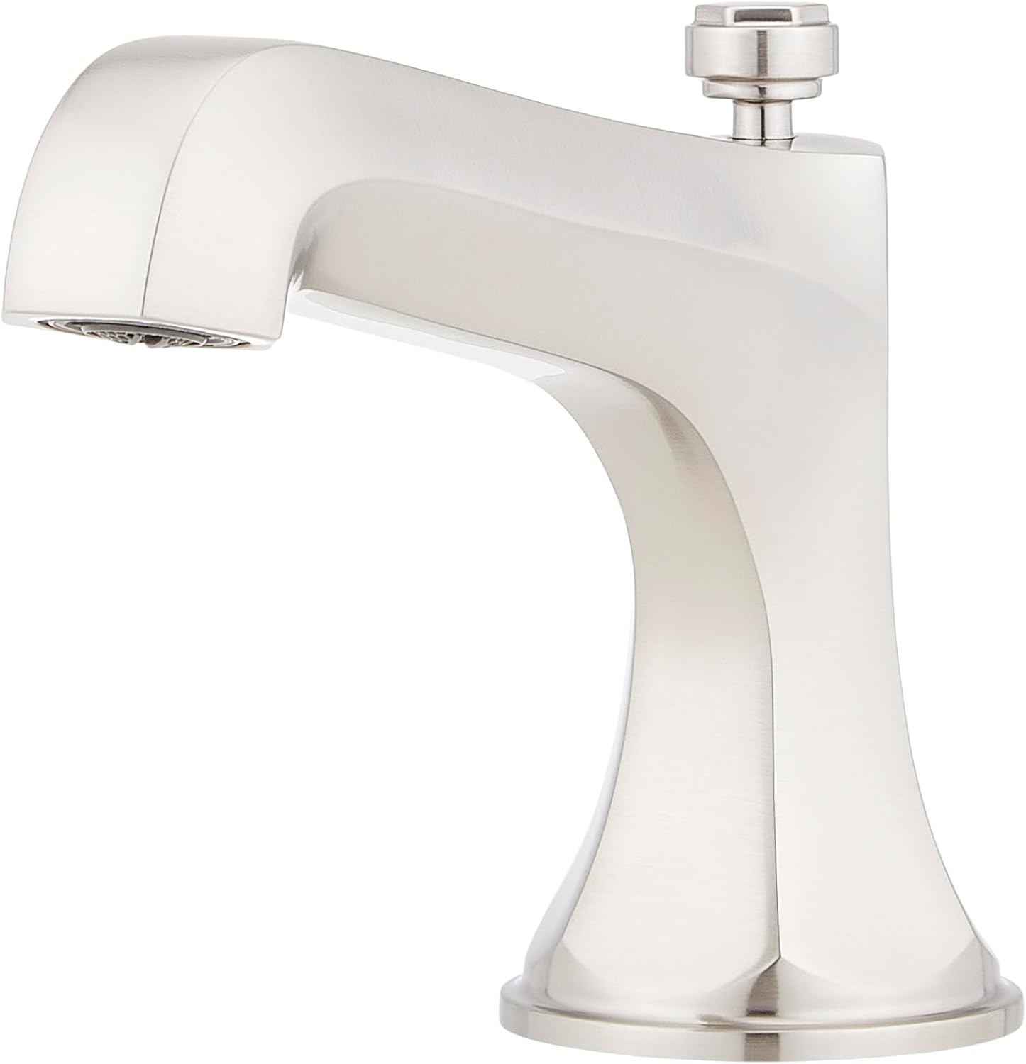 Signature Hardware 497632 Elita Widespread Faucet - Less Handles - Brushed Nickel