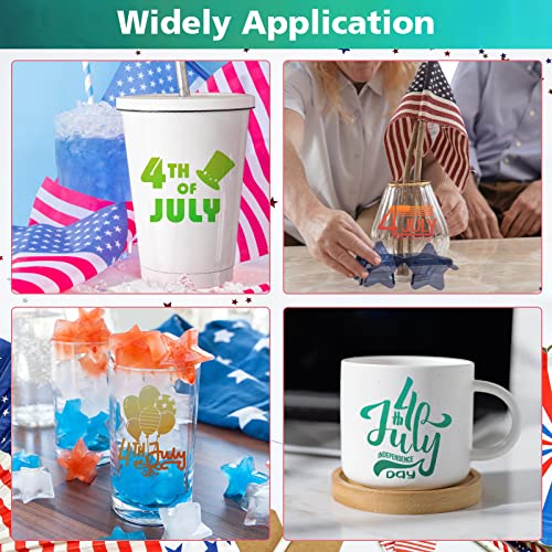 Holographic Vinyl Color Permanent Vinyl 6 Sheets 12"X10" Adhesive Vinyl & 1Pcs Transfer Film Easy To Cut & Weed Holographic Permanent Adhesive Vinyl For Diy Gifts Crafts（B) #TOP4