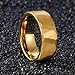 JEWPER 6MM 8mm Black/silver/gold Tungsten Rings for Men Womens Couple Fashion Jewelry Promise Engagement Wedding Band Hammered Inner ring inlaid with olive wood Carbide Polished Edge Comfort Fit