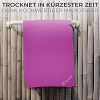 NirvanaShape Mikrofaser Handtuch - Reisehandtuch, Badetuch für Urlauber - kompakte, schnelltrocknende Microfaser Handtücher als Strandtuch, Sporthandtuch - für Reisen, Camping, Sport - 60 x 40 cm – Ansicht 3