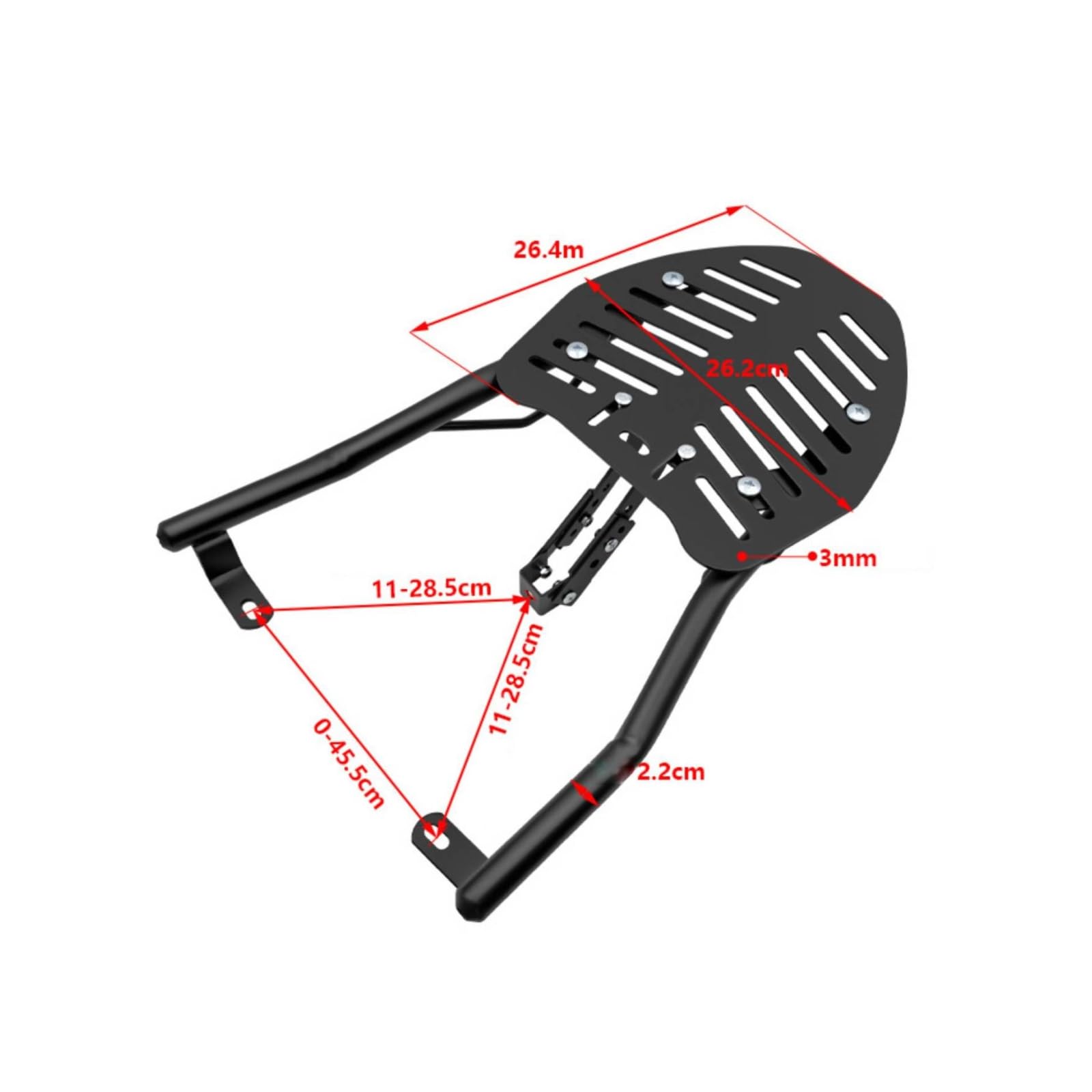 Piastra del Tronco del Motociclo Robusto