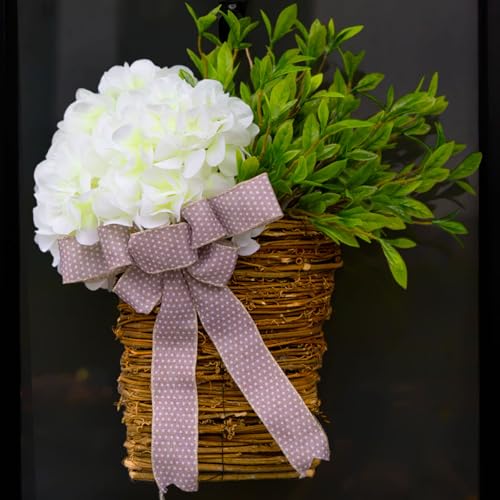 Hydrangea Wreath for Front Door - 18