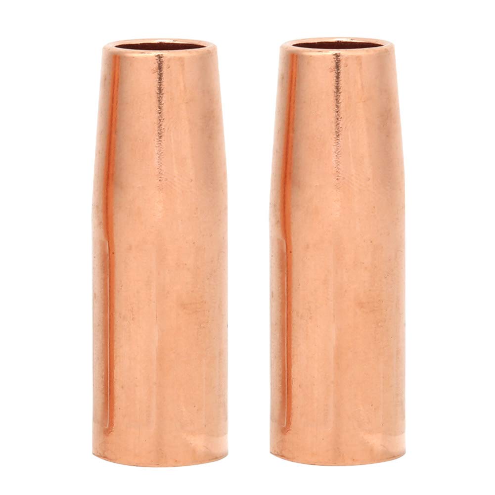 Marhynchus 2pcs MIG Welding Nozzle 21-37 3/8inch Copper Tips Holders for Tweco MIG Welder
