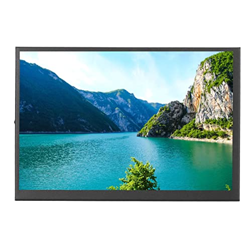 Tragbarer Monitor, 8,9 Zoll HD 1920 X 1200, 160°-Ansicht, LCD-Touchscreen, Kleiner Monitor, USB-C-HDMI-Display mit Lautsprecher, Externer Monitor für Laptop für Switch für Xbox