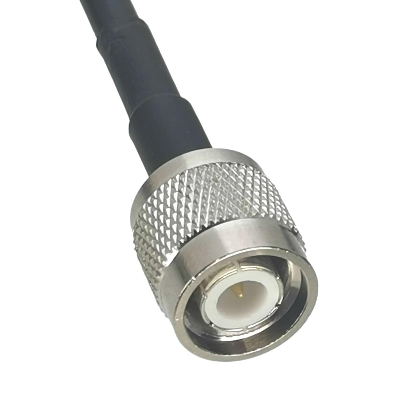 LIHUA RG58 wtyczka męska kąt prosty do wtyczki męskiej zacisk przewodu złącze koncentryczne pigtail kabel nowy 6 cali ~ 20 m (5 m)