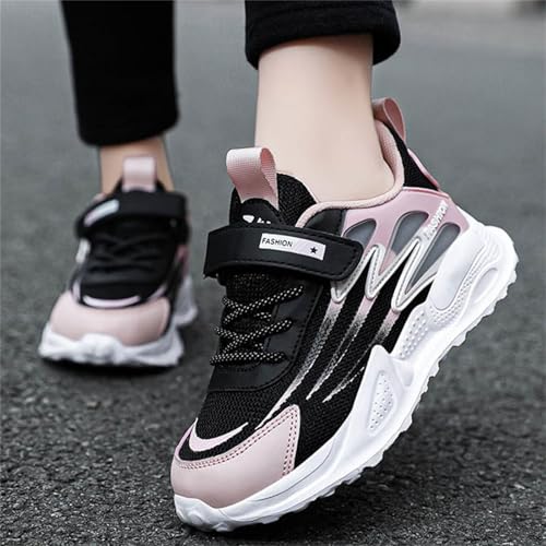 Chunky Platform Sneakers for Toddler Kids Memory Foam Dad Shoes for Boys Girls Lace-Up Running Slip On Fashion Sneakers4