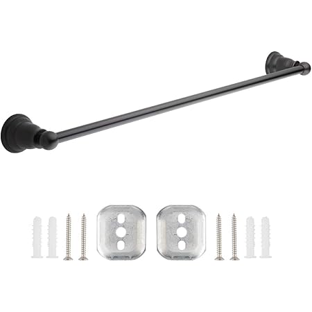 Toallero Baño, Toallero de Barra Acero Inoxidable, 60 cm ...