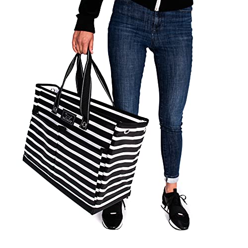 Scout Bj Bag - Large, Utility Tote Bag For Women, Nurses, Teachers And Moms With Zipper & 4 Exterior Pockets For Organizing #TOP6