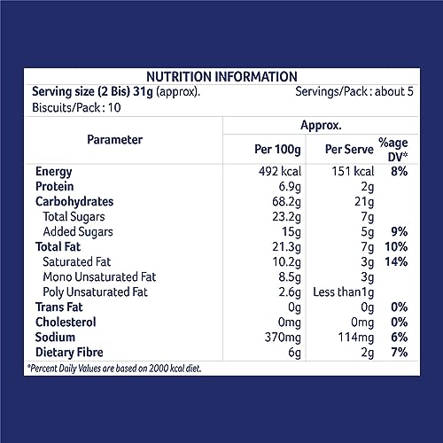 Image of McVities Hobnobs Oat Cookies With Chocochips - 0% Maida, Crunchy & Wholemeal, Trans Fat Free, 153.8 Gm - Pack Of 2