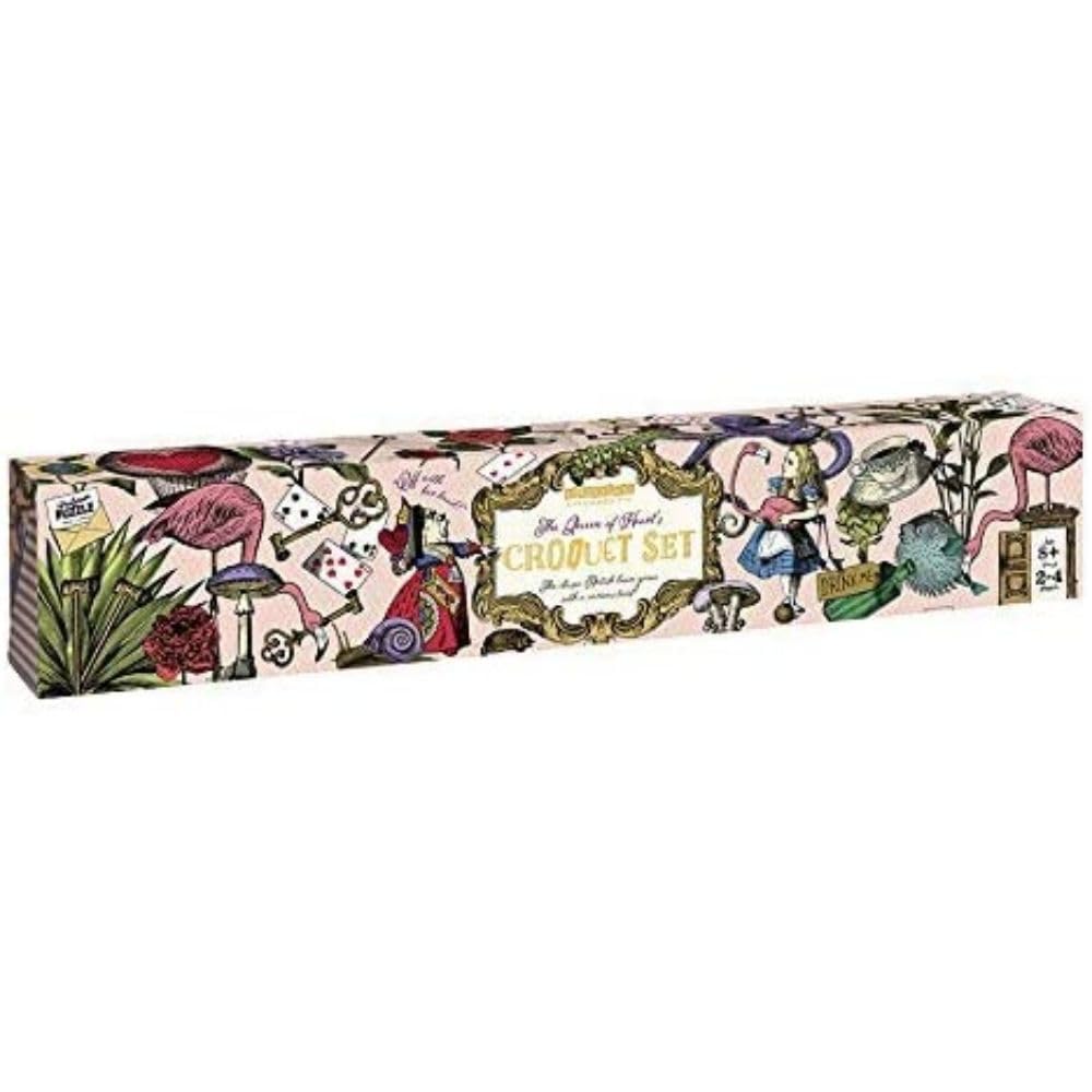 Queen of Hearts Flamingo Croquet Alice in Wonderland