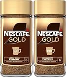 NESCAFÉ Gold Caffè Solubile, Barattolo 100g (Confezione da 2)