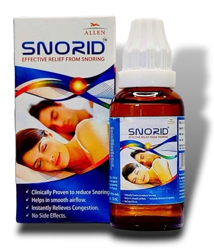 Green Velly Allen SNORID DROPS - RELIEF Drops - 30ml Bottle - 30 DAYS PACK