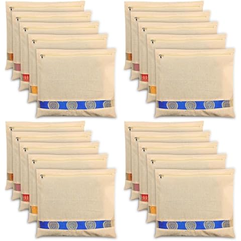 Housify Cotton Saree Covers with ZIP Cover
