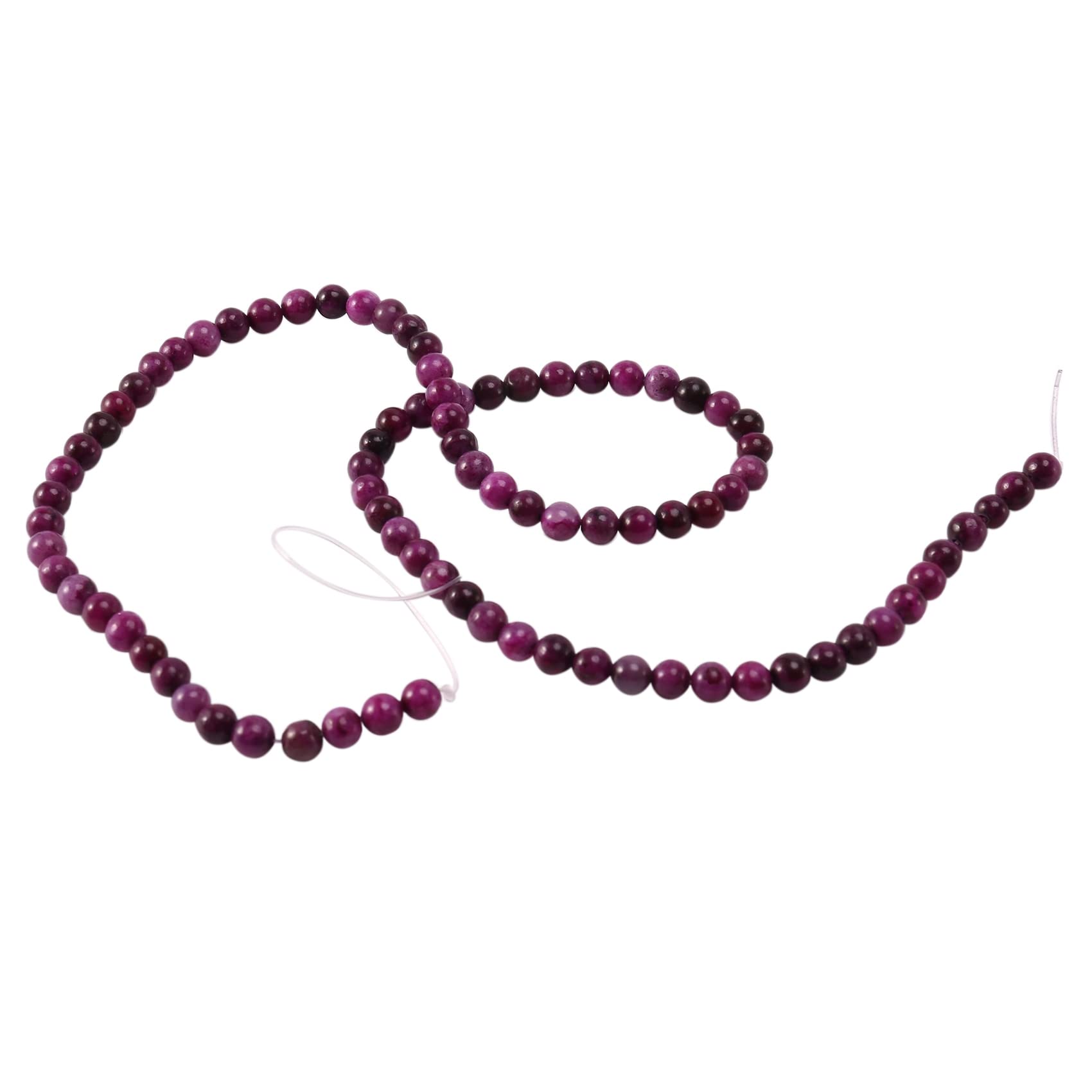 Loose Beads Stone Sugilite Mineral Round 4mm Violet