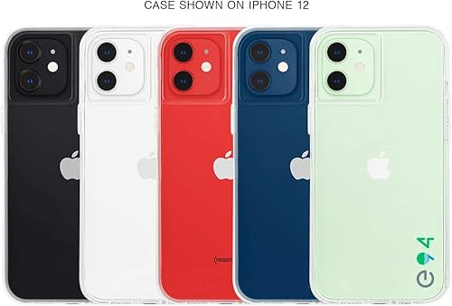 Miniatura 5 de CASE MATE ECO94 - Funda para iPhone 12 y iPhone 12 Pro (5G), respetuosa con el medio ambiente, protección contra caídas de 10 pies, 6.1 pulgadas,