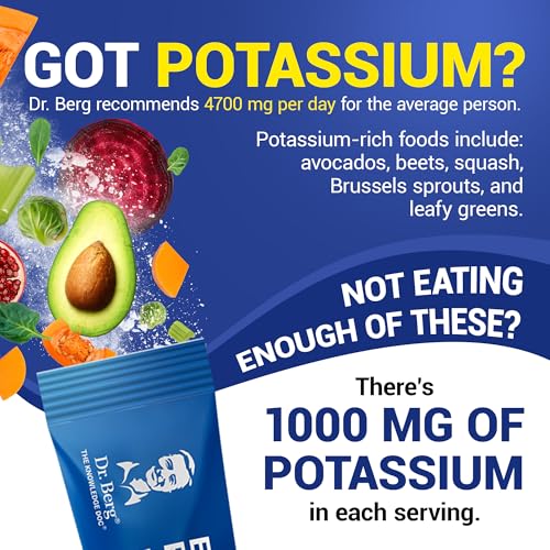 Dr. Berg Sugar Free Electrolyte Powder Packets (Variety Pack) - Daily Electrolyte Drink Mix - 28 Total Hydration Pouches Sugar Free - Keto Electrolytes Powder Packets No Sugar - 7 Delicious Flavors