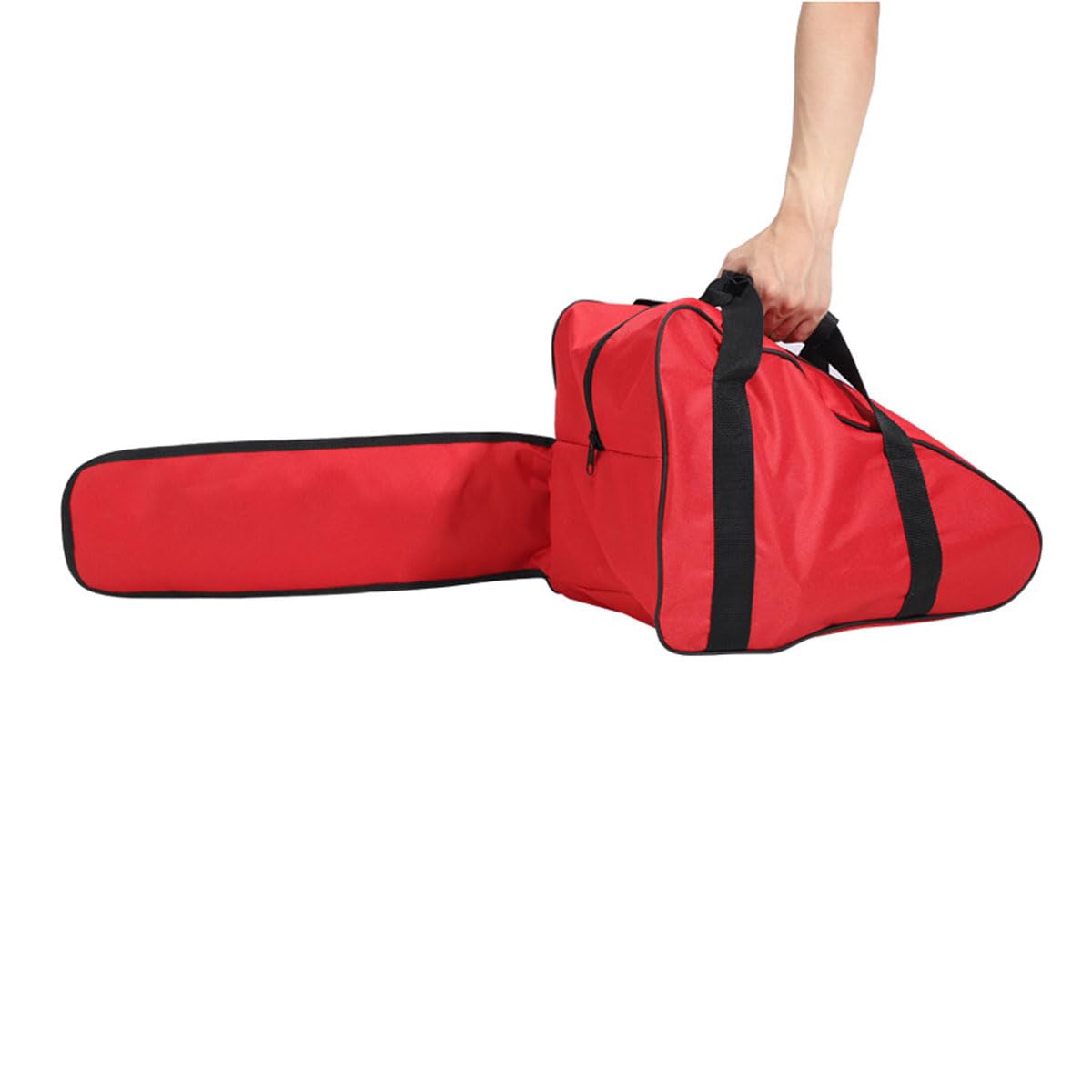 Bringsine Chainsaw Bag Carrying Case Portable Protection Waterproof Holder Fit for Stihl Husqvarna 12''/14''/16'' Chainsaw Storage Bag(Red)