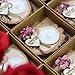 Personalized Handmade Wedding Favors, Rustic Tealight Favors with Dried Flowers for Guests, Bridal Showers & Engagements