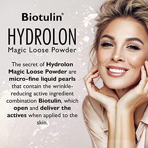 Biotulin Hydrolon Magic Loose Powder I Anti Aging Matte Face Powder With Hyaluronic Acid I Anti Wrinkle Makeup #TOP2