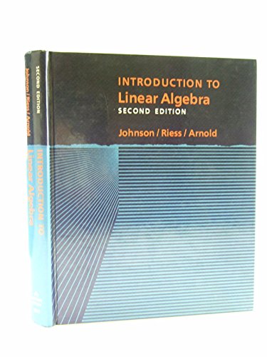 Introduction to linear algebra