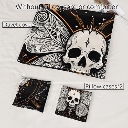 Parure de lit à motif papillon pour renouveler une chambre double