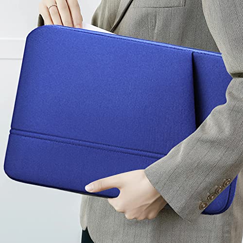 Tednetgo Laptop Sleeve, 15.6 Inch Laptop Case, Durable 15 Inch Hp Laptop Cover, Lenovo Computer Briefcase Carrying Bag Case 16 Inch Neoprene Bag With Pockets For Dell Asus Gifts For Women Men, Blue #TOP6