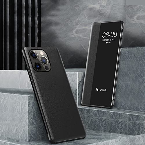 Étui pour iPhone 13 Pro Max 5G avec fenêtre de vue transparente