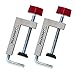 Milescraft 7350 Fence Clamp Kit 100-90° Corner Clamping Positioning/Assembly Squares and Fence Clamps. Works on Interior or Exterior Corners. Build Cabinets, Picture Frames, Shelving, and More (6pc)