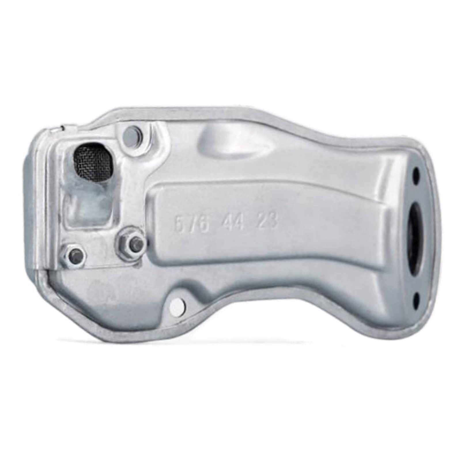 IWBR SILENCIADOR DE ESCAPE T435 & KIT DE JUNTAS AJUSTADO for ZENOAH GZ3500T HUSQVARNA REDMAX Y MÁS 35.2CC 2HP MOTOSIERRAS OEM # 577742001 521792001 (Color : Original Muffler Kit)
