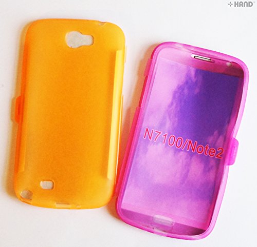 Coque Galaxy Note 2 N7100 étui plastique couleur pour le bureau - 2