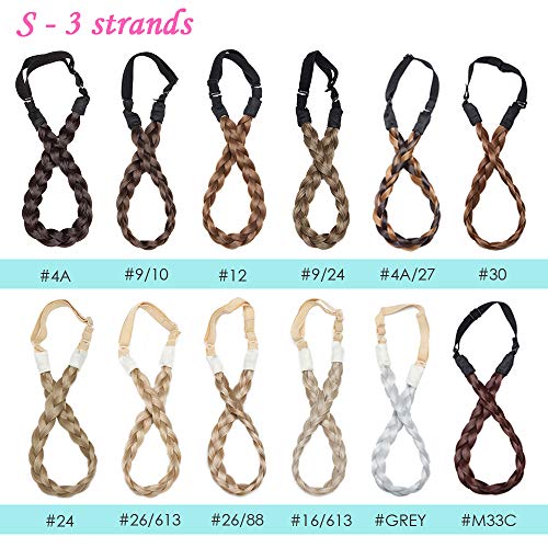 Hairro JK-SY-UOST265 Braided Hairband Plaited Headband thumb #5
