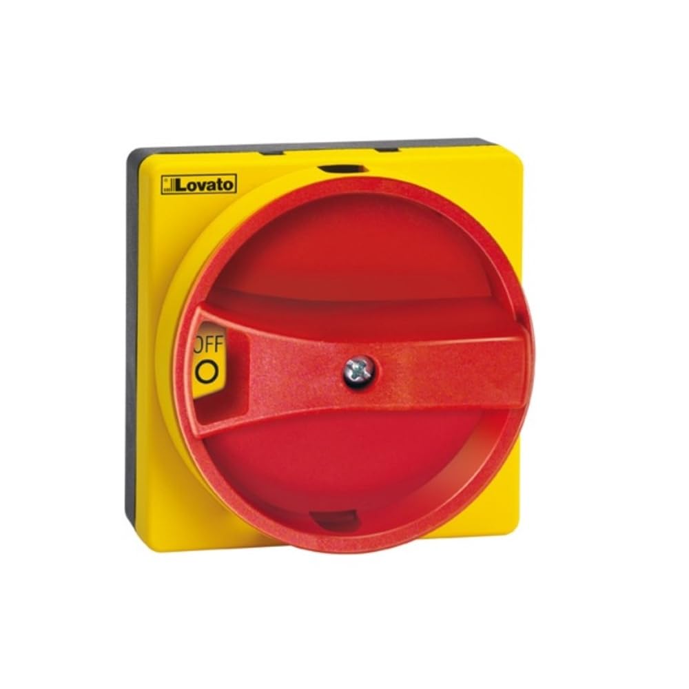 LOVATO GAX61 Manette de sécurité cadenassable avec étanchéité IP65