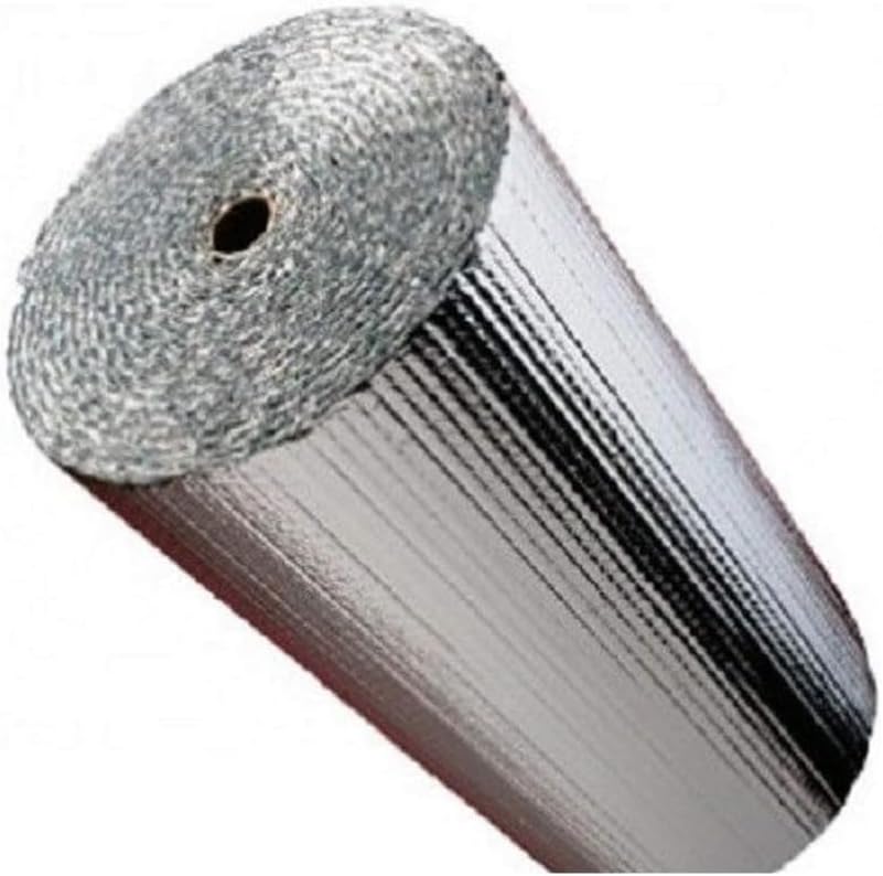 Reflectix Reflective Radiant Barrier Insulation Roll 24" x 10' – Double Bubble Foil Insulation with Aluminum Foil Layers – Reflects Radiant Heat – Ideal for Window Heat Blocking, Garage Doors & More