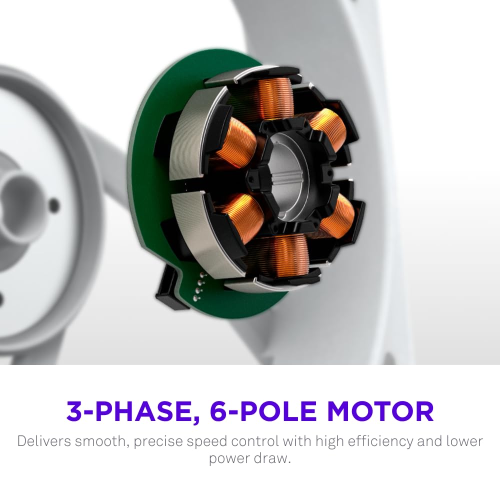 NZXT F360X Performance Single-Frame Fan - 3X 120mm PWM RGB PC Case Fans - Max Airflow & Static Pressure - Low Noise - LCP Frame & Blades - Magnetic Fluid Dynamic Bearing - 30mm Thick - White
