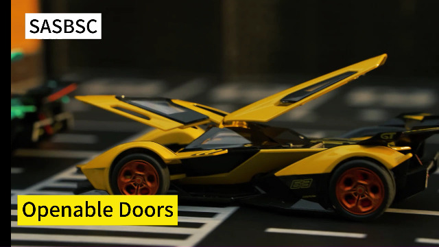 Amazon.com: SASBSC Toy Cars Lambo V12 Sports Car Toy with Light