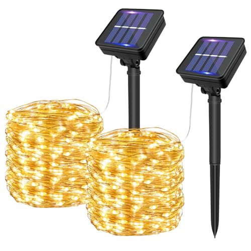 SCNNC Guirlande Solaire Exterieur 15M 150LED Étanche 8...