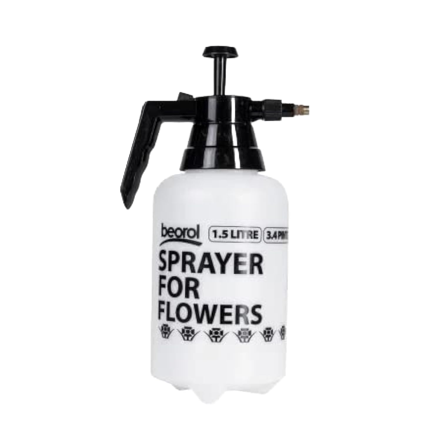 Beorol Garden Pump Pressure Sprayer, Black, (1500Ml), Pzc15
