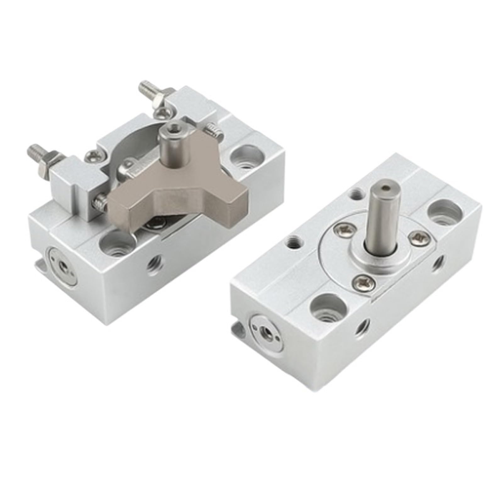 Vérin pneumatique CRJB rotatif miniature à crémaillère pour installation libre