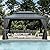 Domi Hardtop Gazebo 10x14FT, Outdoor Gazebo with Galvanized Steel Double Roof, Metal Gazebo with Drainage System, Detachable Curtain and Netting, Metal Pavilion Gazebo for Patio Deck Garden, Gray