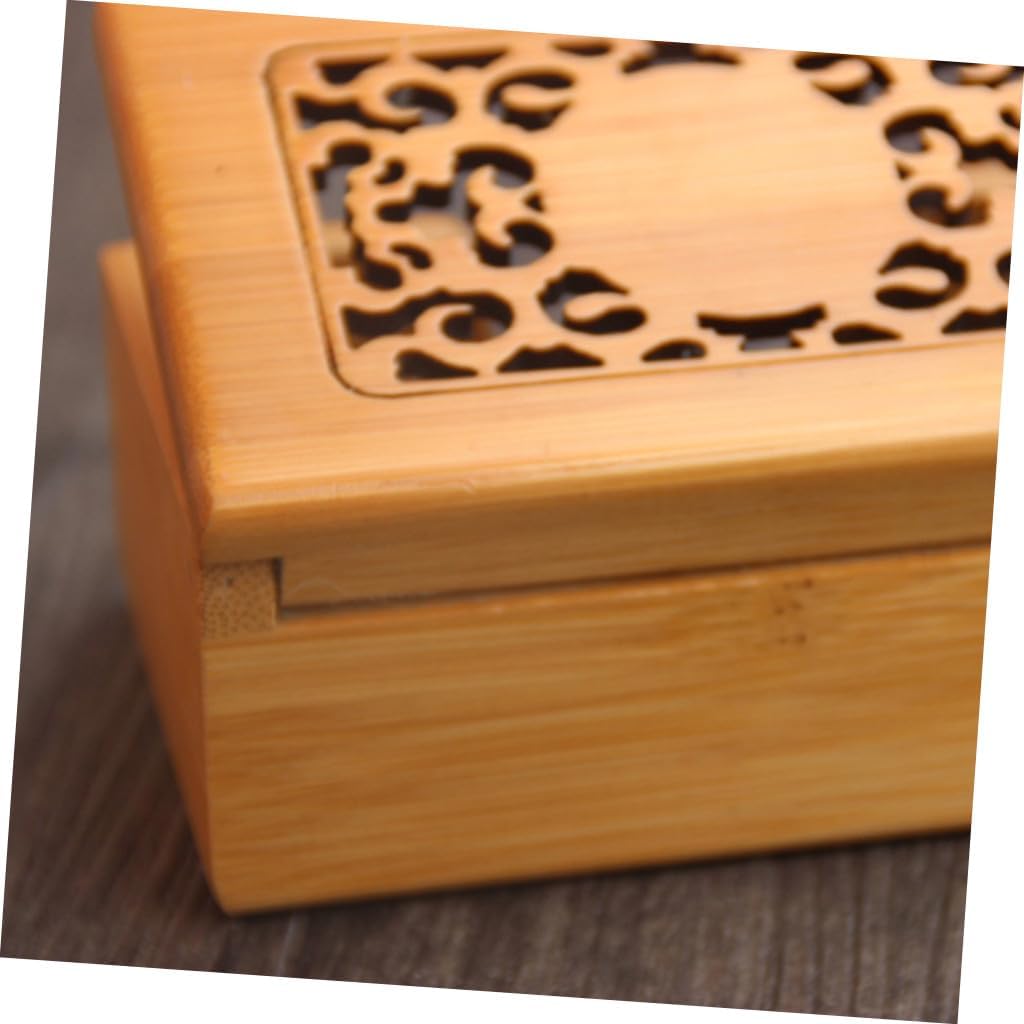Portable Name Storage Box Hollow Out Creative Business Card Holder Organizer for Office Desk Space-saving Eco-friendly Case for Meetings Exhibitions Events image 3