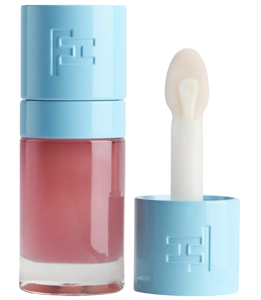 Fara H Soft Glass Lip Plumper Gloss Oil Color Pomme - translucent pink-berry