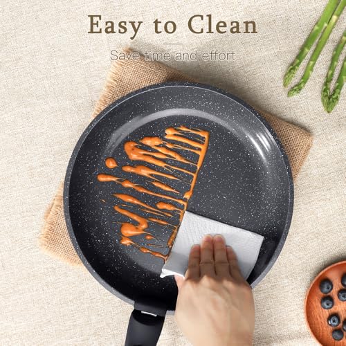 Image of GiPP Pots and Pans Set Detachable Handle Cookware Sets Kitchen Cooking Set | Non Stick,Healthy,Non Toxic,PFAS PFOA & PTFE Free, Dishwasher &Oven Safe, All Stoves are Compatible,Small Size,21PCS,Grey
