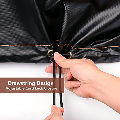 Qulimetal 1680D Grill Cover For Masterbuilt 800, Masterbuilt 560 Digital Charcoal Smoker Cover, Mb20080220 Mb20040221 Gravity Series Grill, Waterproof, Black #TOP4