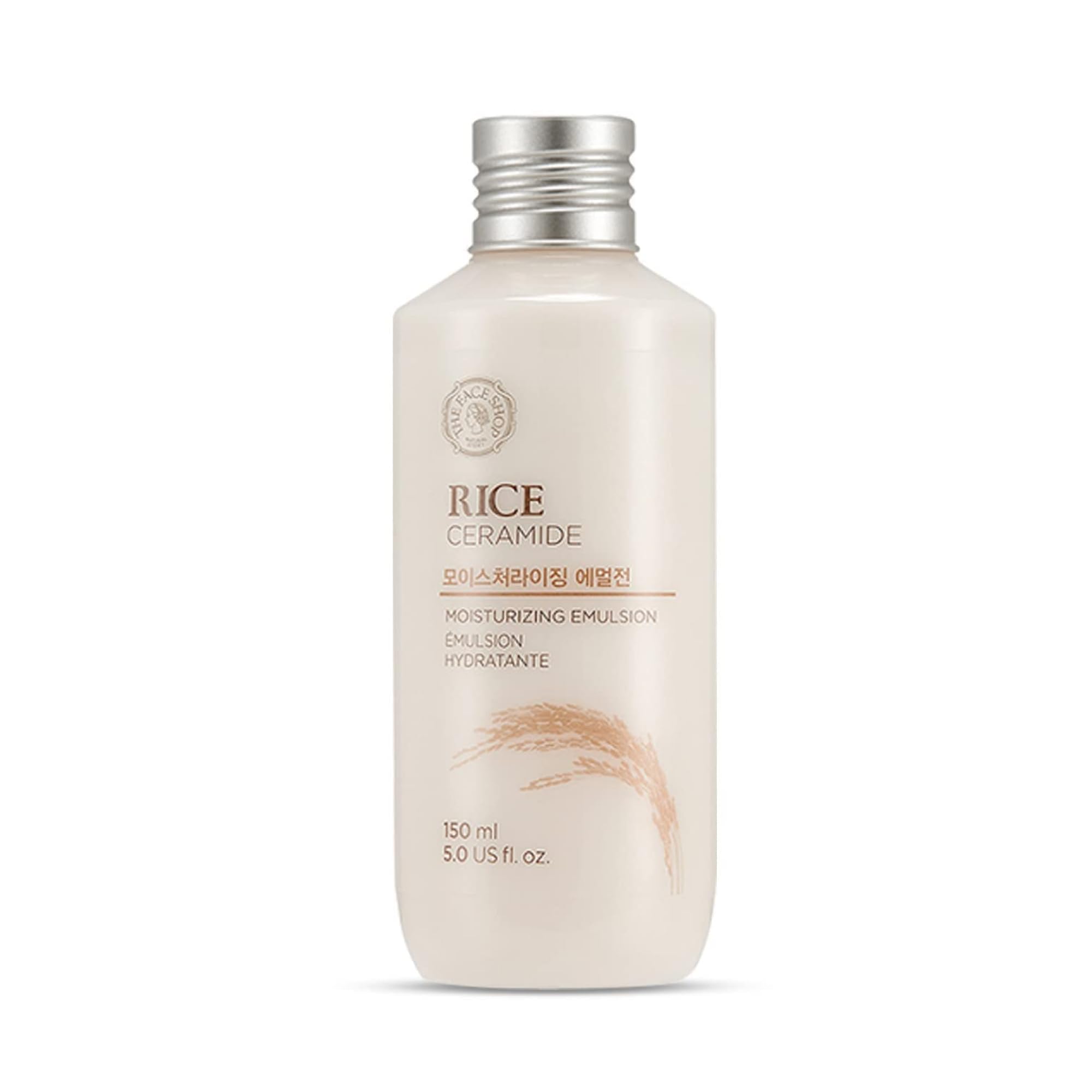 【THEFACESHOP】ライス＆セラミドモイスチャーライジングエマルジョンR2020 150ml 下地 角質 キメケア エイジングケア 韓国コスメ Rice & Ceramide Moisture Emulsion