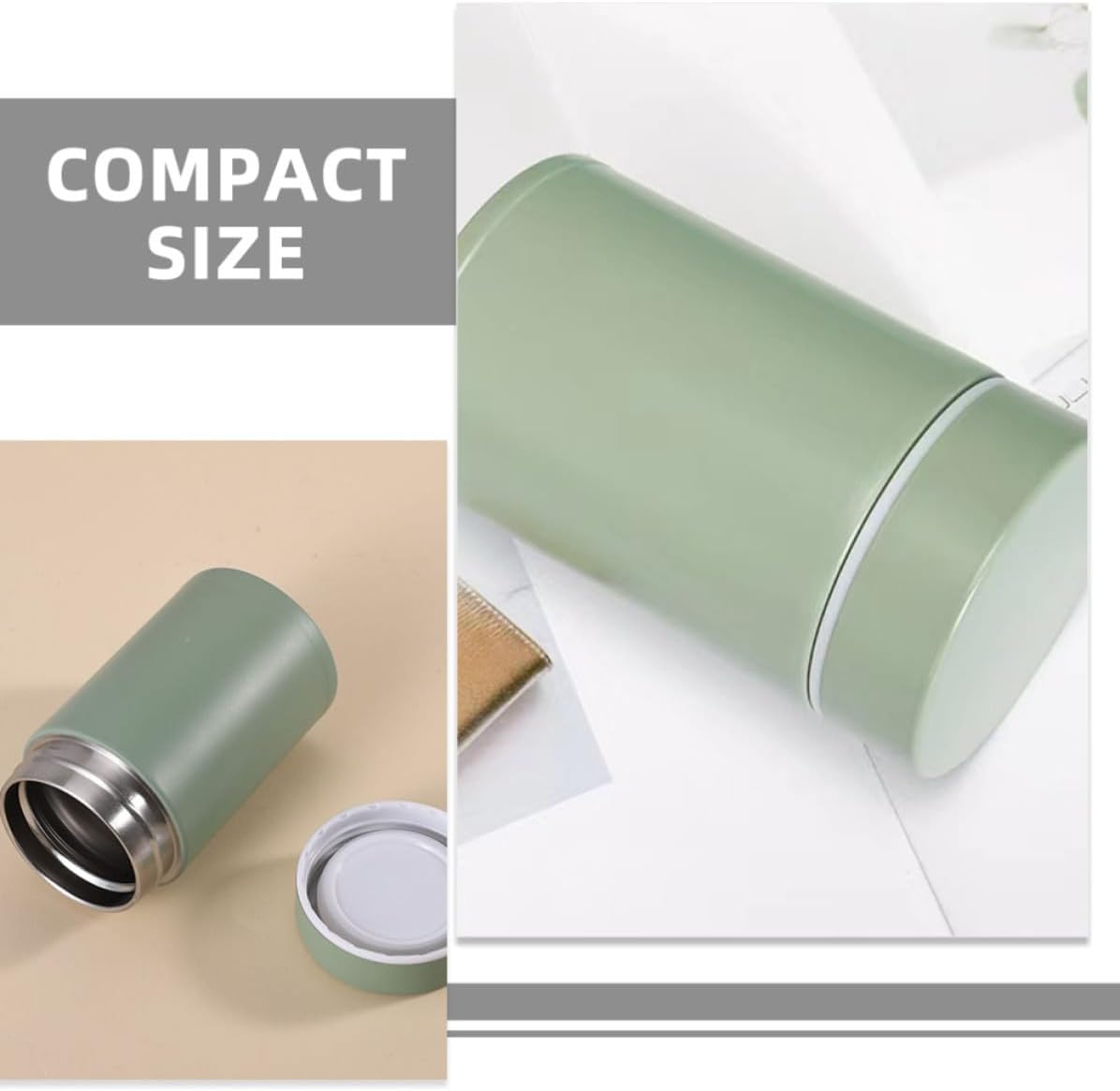 Stainless Food Portable Capacity Steel Leak Insulated Jar Small Proof