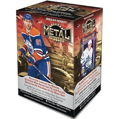 Upper Deck Skybox Metal Universe 2023-24 Hockey Card Blaster Box