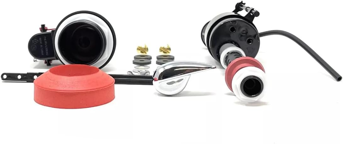 Universal All in One Toilet Repair Kit for 2-Inch Flush Valves, Flush Easy