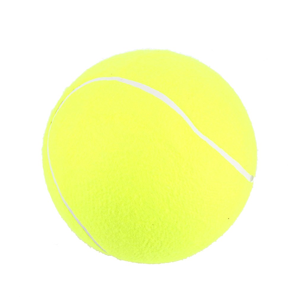 Zerodis Palla da Tennis Gigante per Cani 9,5", Giocattolo per Animali Domestici, Palla Rimbalzante in Feltro per Giochi all'Aperto, Spiaggia e Addestramento