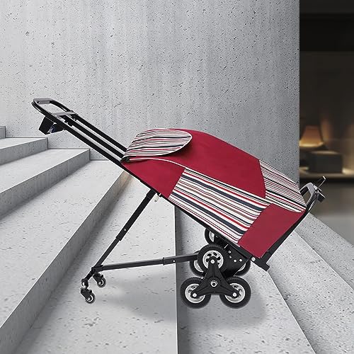 Carretilla plegable para escaleras con 8 ruedas 460lbs miniatura 4