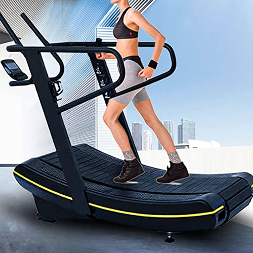 Image of Treadmill Walking Fitness Equipment Non-Power Arc Treadmill Commercial Gym Walking Machine Non-Assisted Household Type